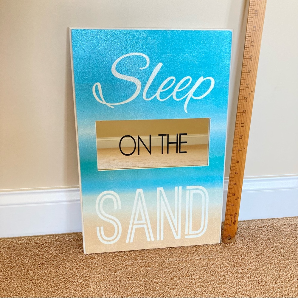 ‘Sleep on the Sand’ Wall Art 18”x12” - Picture 2 of 6